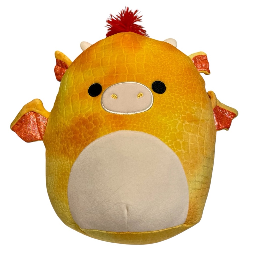 Squishmallows 12” Dieric the Yellow Dragon